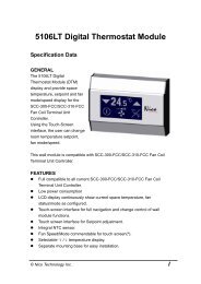 5106LT Digital Thermostat Module