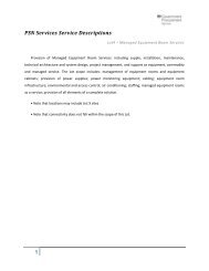 1 PSN Services Service Descriptions - Government Procurement ...