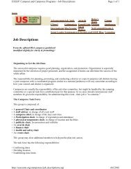 camporee job descriptions - Gamehaven Council