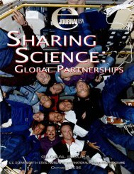 Sharing Science: Global Partnerships - Embassy of the United States