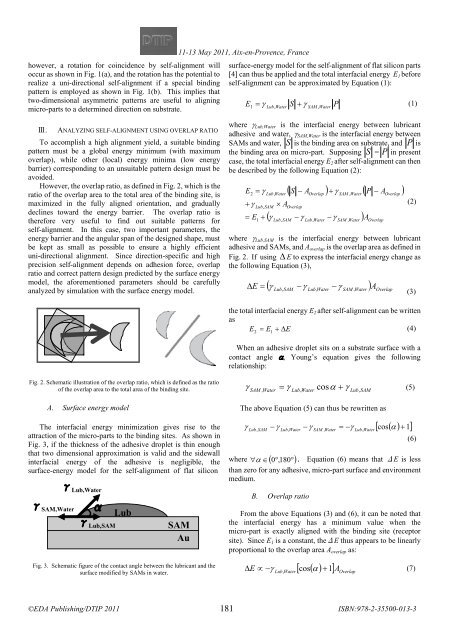 Online proceedings - EDA Publishing Association