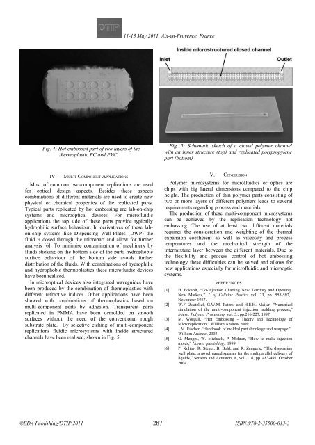 Online proceedings - EDA Publishing Association