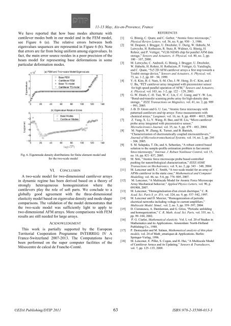 Online proceedings - EDA Publishing Association