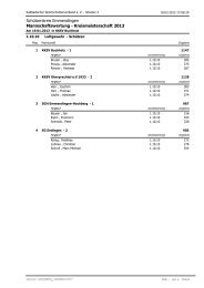 Mannschaftswertung - SchÃ¼tzenkreis Emmendingen