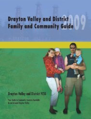 Family and Community Support Services - Town of Drayton Valley