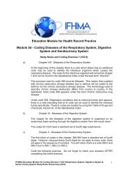 Education Module for Health Record Practice Module 5d ... - ifhima