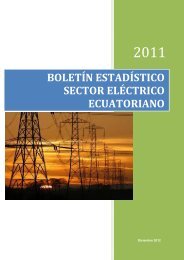 boletín estadístico sector eléctrico ecuatoriano - PHOTON Info