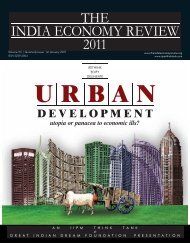 THE INDIA ECONOMY REVIEW 2011 - The IIPM Think Tank