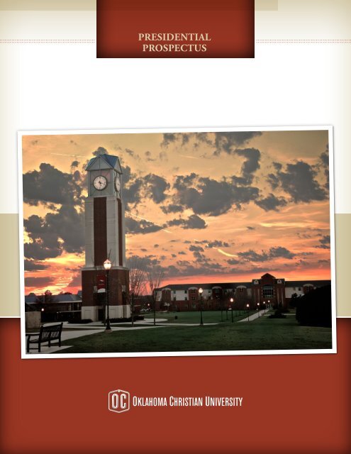 PRESIDENTIaL PROSPECTUS - Oklahoma Christian University