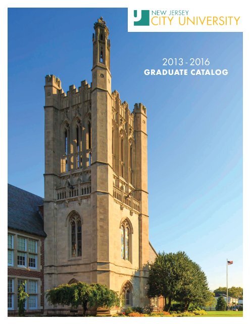 Graduate Catalog - New Jersey City University