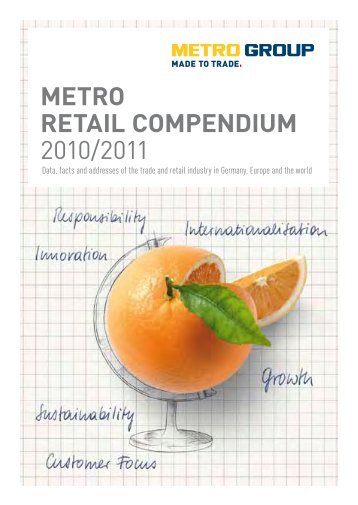 METRO RETAIL COMPENDIUM 2010/2011 - METRO Group