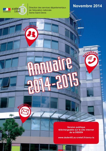 Annuaire complet de la DSDEN au format PDF - Inspection ...