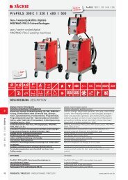 ProPULS 300C | 320 | 400 | 500 - JÄCKLE Schweiß