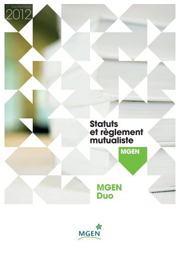 Les statuts et rÃƒÂ¨glement mutualiste MGEN Duo (PDF - 785 Ko)