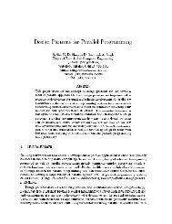 Design Patterns for Parallel Programming S. Siu, M. De Simone, D ...