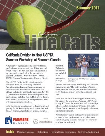 California - United States Professional Tennis Association