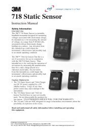 3M_718 static sensor instruc.. - Challenger Components Ltd