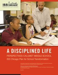 Perspectives: A Disciplined Life - LISC Chicago