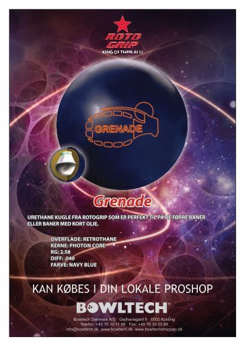 Grenade - Bowltech Danmark A/S