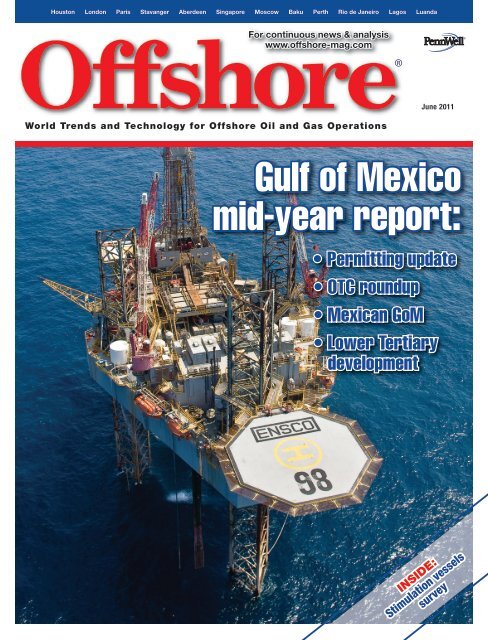 Gulf of Mexico mid-year report: - Weatherford International