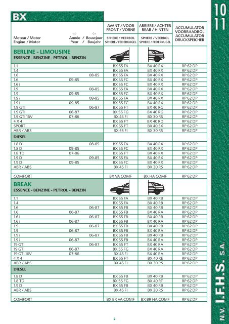 IFHS cataloog 10-11.qxp - Autersa.ch