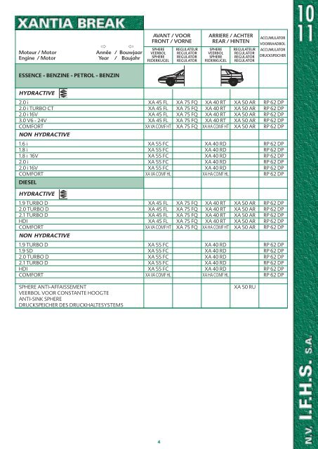 IFHS cataloog 10-11.qxp - Autersa.ch