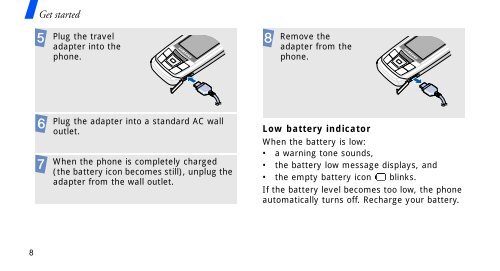 SGH-E250 User's Guide - Virgin Media