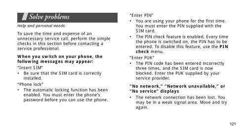 SGH-E250 User's Guide - Virgin Media