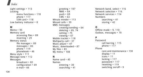 SGH-E250 User's Guide - Virgin Media