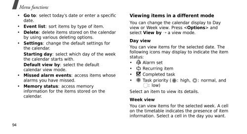 SGH-E250 User's Guide - Virgin Media