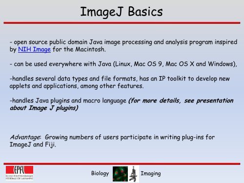 ImageJ Basics