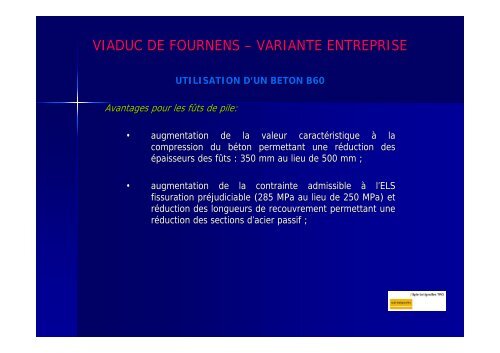 VIADUC DE FOURNENS â VARIANTE ENTREPRISE