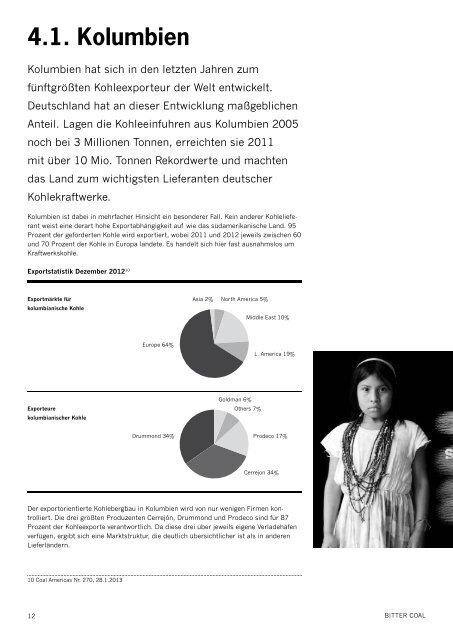 Studie Bitter Coal - Urgewald