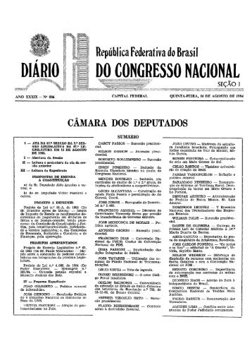 ImpressÃ£o de fax em pÃ¡gina inteira - CÃ¢mara dos Deputados
