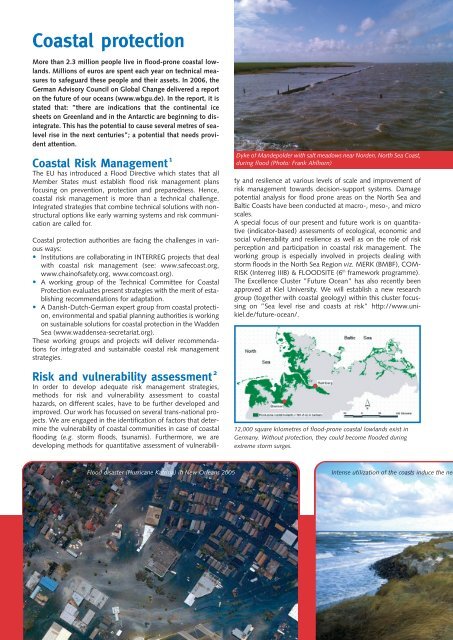 COASTLINE 07-1 Coastal management in Germany - EUCC