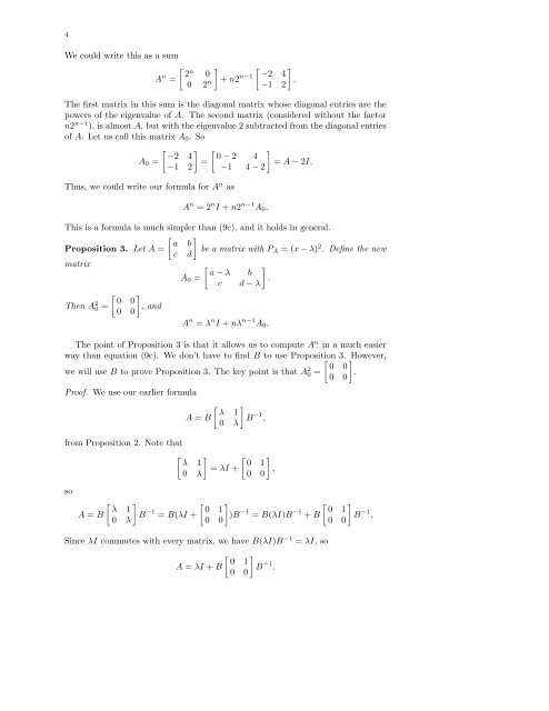 Linear Algebra Notes Chapter 9 MULTIPLE EIGENVALUES AND ...