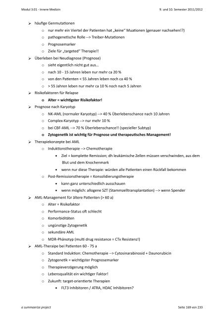 Innere Medizin Tobias Stadelmann 9. und 10. Semester ... - anthropia