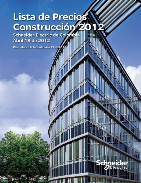 Lista de Precios Construcción 2012 - Schneider Electric