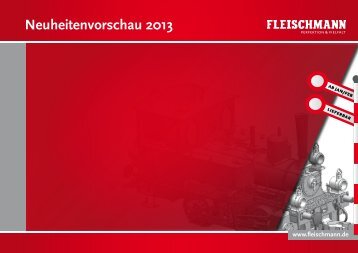 Neuheitenvorschau 2013 - Fleischmann