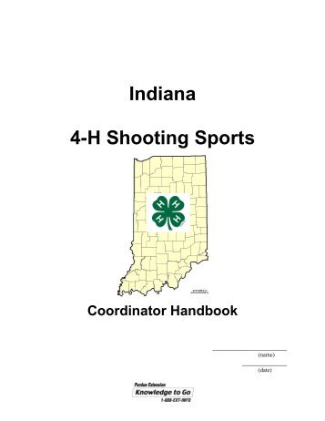 4-H Shooting Sports - Indiana 4-H - Purdue University