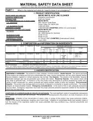 Material Safety Data Sheet (PDF 612k) 05-06 - Micro Matic USA