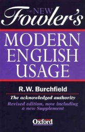 The New Fowler's Modern English Usage, Revised Edition