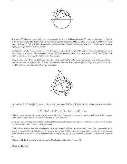 Pdf-versio - Matematiikkalehti Solmu - Helsinki.fi