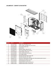 AOU48RLXFZ PARTS LIST - Fujitsu General - Portal Viewer