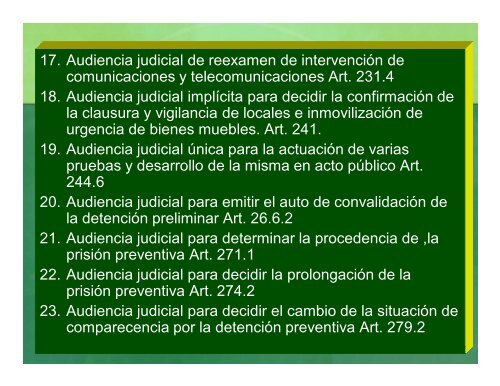 Derecho Procesal Penal en Gotitas