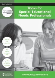 Books for Special Educational Needs Professionals - Nasen