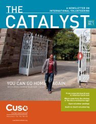 Catalyst - Spring '12 (pdf) - Cuso International