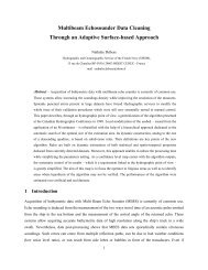 Multibeam Echosounder Data Cleaning Through an Adaptive ...