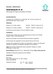 Preise & mehr Info... - Studentenwerk Tübingen-Hohenheim
