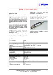 PS112 Power Sensor Datasheet - S-TEAM Lab